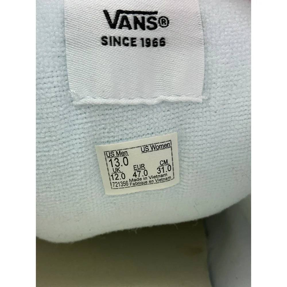 Vans Kun Skool Gum Blanc De Blanc VN000D22JVY Men's Size 13  No Box